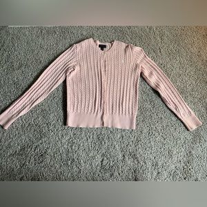 Polo Ralph Lauren light pink cardigan size kid XL(16)